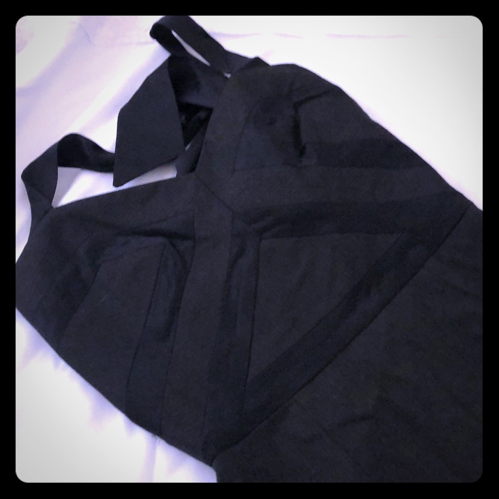 Bebe tuxedo dress